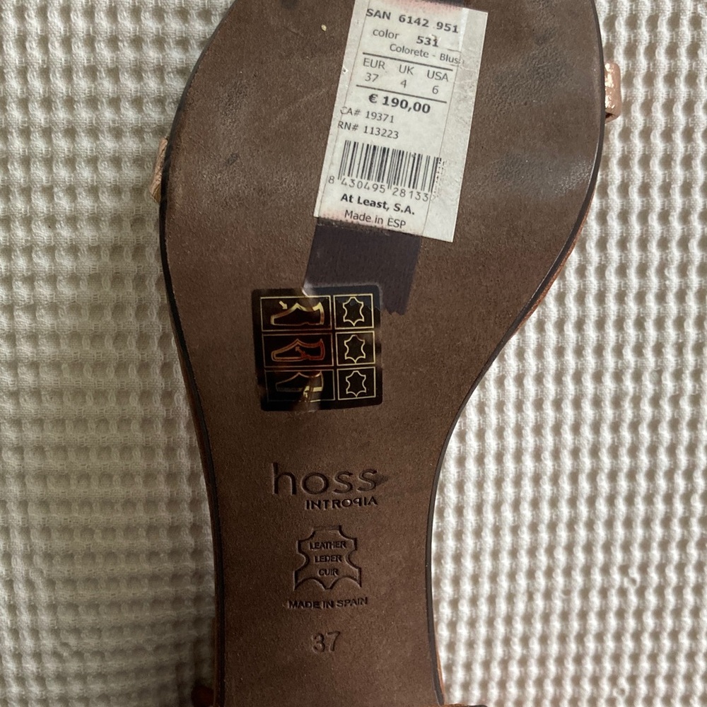 Hoss INTROPIA leather heels with bag - Picture 3 of 5